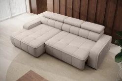 Narożnik z wysuwanym siedziskiem na prąd EMERALD 1