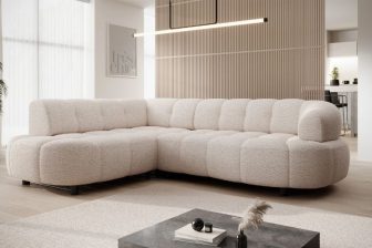 Nowoczesny narożnik rozsuwane siedzisko elektrycznie