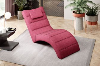 Nowoczesny szezlong do wypoczynku i relaksu