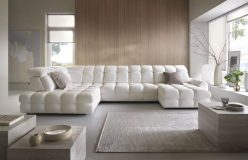 Ekskluzywna rogówka podkowa elektrycznie rozsuwana do wypoczynku i spania