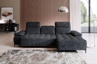 luksusowa rogówka z elektrycznie rozkładanym siedziskiem