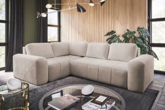 Beżowa, superwygodna rogówka rozkładana