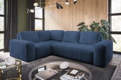 Ciemny narożnik w salonie, superwygodny do spania