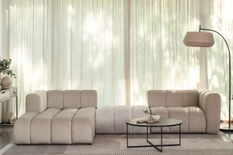 Ekskluzywny narożnik bez oparcia