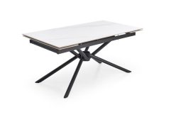 Duży stół rozkładany biały marmur 160-220 VITORINO 8