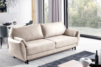 Elegancka sofa do salonu z funkcją spania