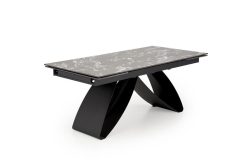 Fenomenalny stół rozkładany z czarnym marmurem 180-260 HILARIO 3
