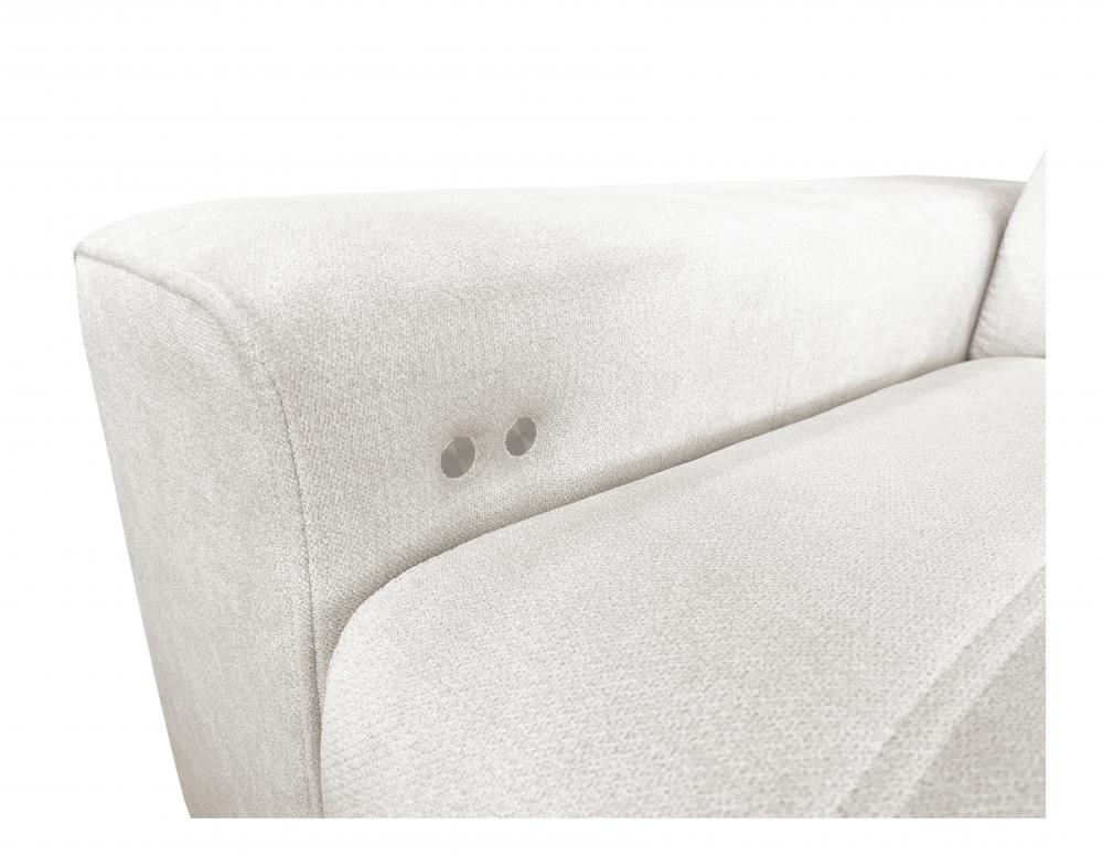 Narożnik U z elektrycznym sterowaniem i funkcją spania z gniazdem USB DOLCE 4 MIX 7