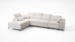 Narożnik z elektrycznymi gadżetami i funkcją spania DOLCE 11 MIX 8