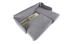 Narożnik z wąskimi podłokietnikami z funkcją spania PIXEL 5