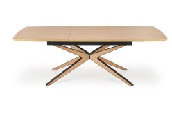 Naturalny stół rozkładany z nogami typu pająk 160-220 JAMES 8