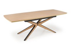 Naturalny stół rozkładany z nogami typu pająk 160-220 JAMES 6