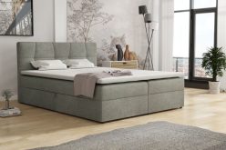 Łóżko kontynentalne z 2 pojemnikami