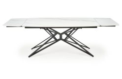 Ogromny marmurowy stół biały rozkładany 160-240 ALFREDO 5