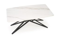 Ogromny marmurowy stół biały rozkładany 160-240 ALFREDO 6