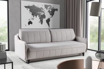 Ponadczasowa kanapa do salonu i spania