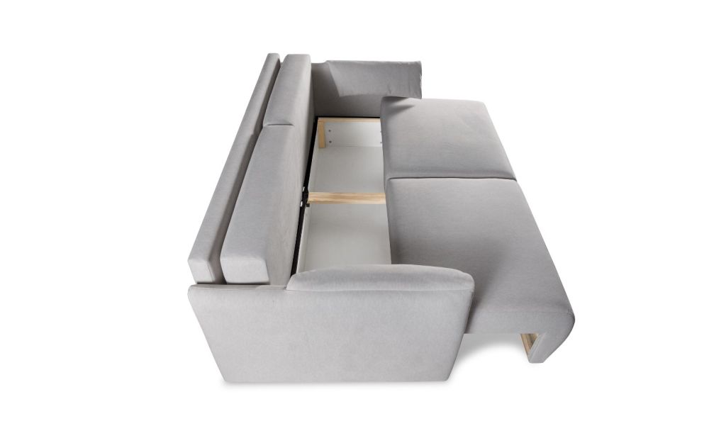 Rozkładana sofa dzielona na pół funkcja rogówki ALBA 10