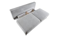 Sofa bez bocznych oparć z funkcją codziennego spania CALISTO 5