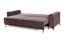 Sofa na nogach rozkładana do spania FLUX 6