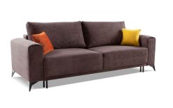 Sofa na nogach rozkładana do spania FLUX 2