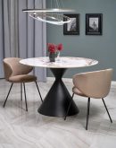 Stół na podstawie z klepsydry