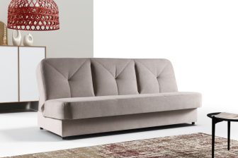 Tania wersalka bez boków do małego mieszkania