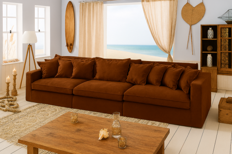 Wypoczynek kakaowy do salonu