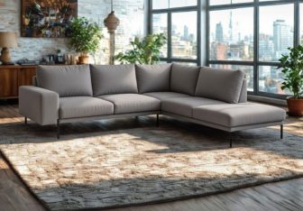 Duży narożnik loftowy do salonu