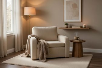 Fotel sofa jednoosobowa z funkcją spania codziennego