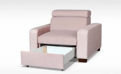 Fotel z szufladą