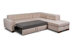 Narożnik ze stałym oparciem z funkcją spania ROYAL 1 4