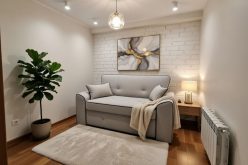 Nowoczesna amerykanka trzyosobowa rozkładana do spania codziennego