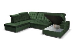 Okazały narożnik U z funkcją spania ADVOCATE 4 2