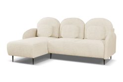 Rozkładana rogówka z chudymi podłokietnikami SONATA 1