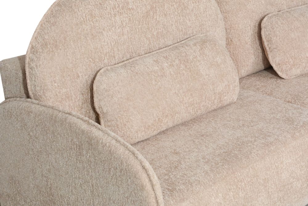 Rozkładana sofa z chudymi podłokietnikami SONATA 1