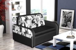 Sofa na wózku z materacem rozkładana do przodu