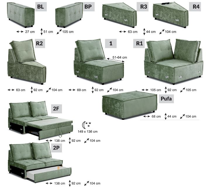 Sofa dla architekta ARCHITECT 8