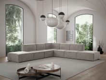 Wielki narożnik segmentowy do salonu