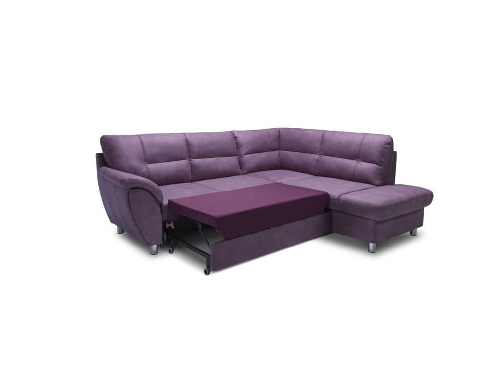 Luksusowy wysoki narożnik do salonu z funkcją spania AVENUE 2