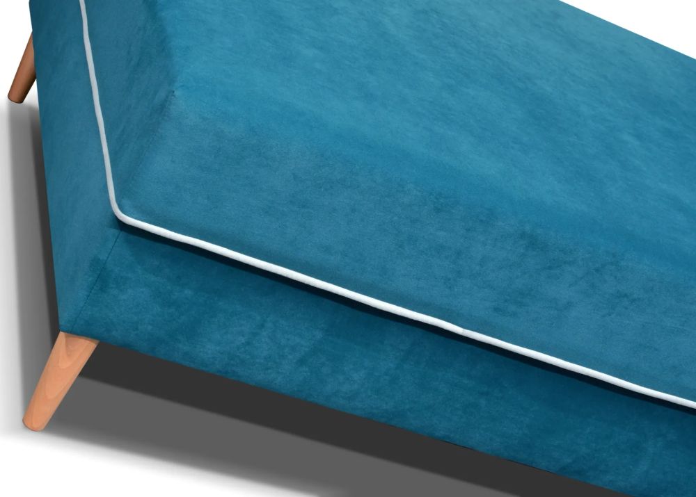 Prawostronny tapczan rozkładany ALFA 7