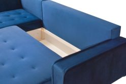 Rozkładany narożnik z marszczeniem LATINA 2