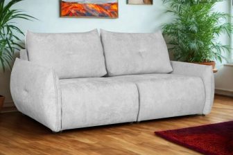 Modułowa sofa do salonu z obszernym spaniem