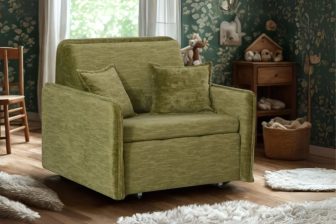 Rozkładana sofka jednoosobowa z funkcją spania codziennego