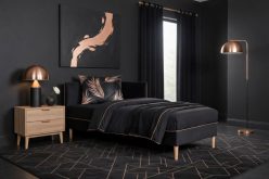 Tapczan jednoosobowy lewystronny z pojemnikiem